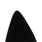 Platform Ankle Booties | Pointed Toe Side Zip | 14cm Heel | Sizes US 5–15