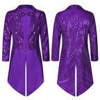 Men's Sequin Tailcoat | Longline Silhouette