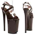 9-Inch Open-Toe Platform Sandals