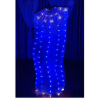 LED Fan Veils | Multicolor Silk