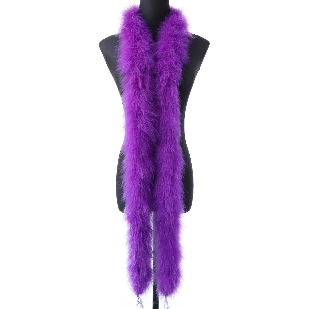Turkey Feather Boa | Soft Stage Glamour