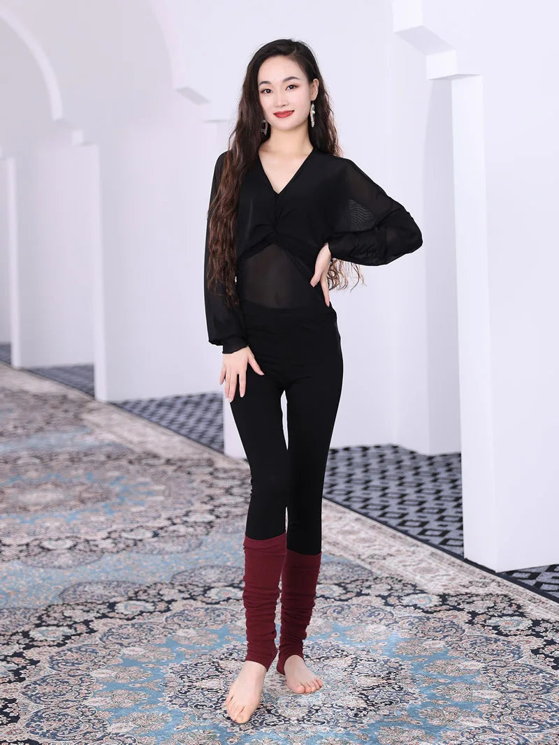 Belly Dance Practice Set | Tank Top, Leggings & Stockings