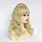 Long Curly Beehive Wig | 26 Inch | Red & Blonde