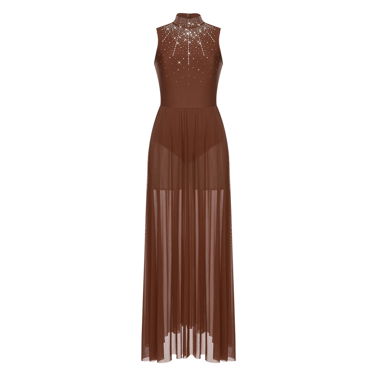 Lyrical Dance Dress | Rhinestone Cutout Back