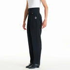 Men’s Latin Dance Pants | Pleated Waist