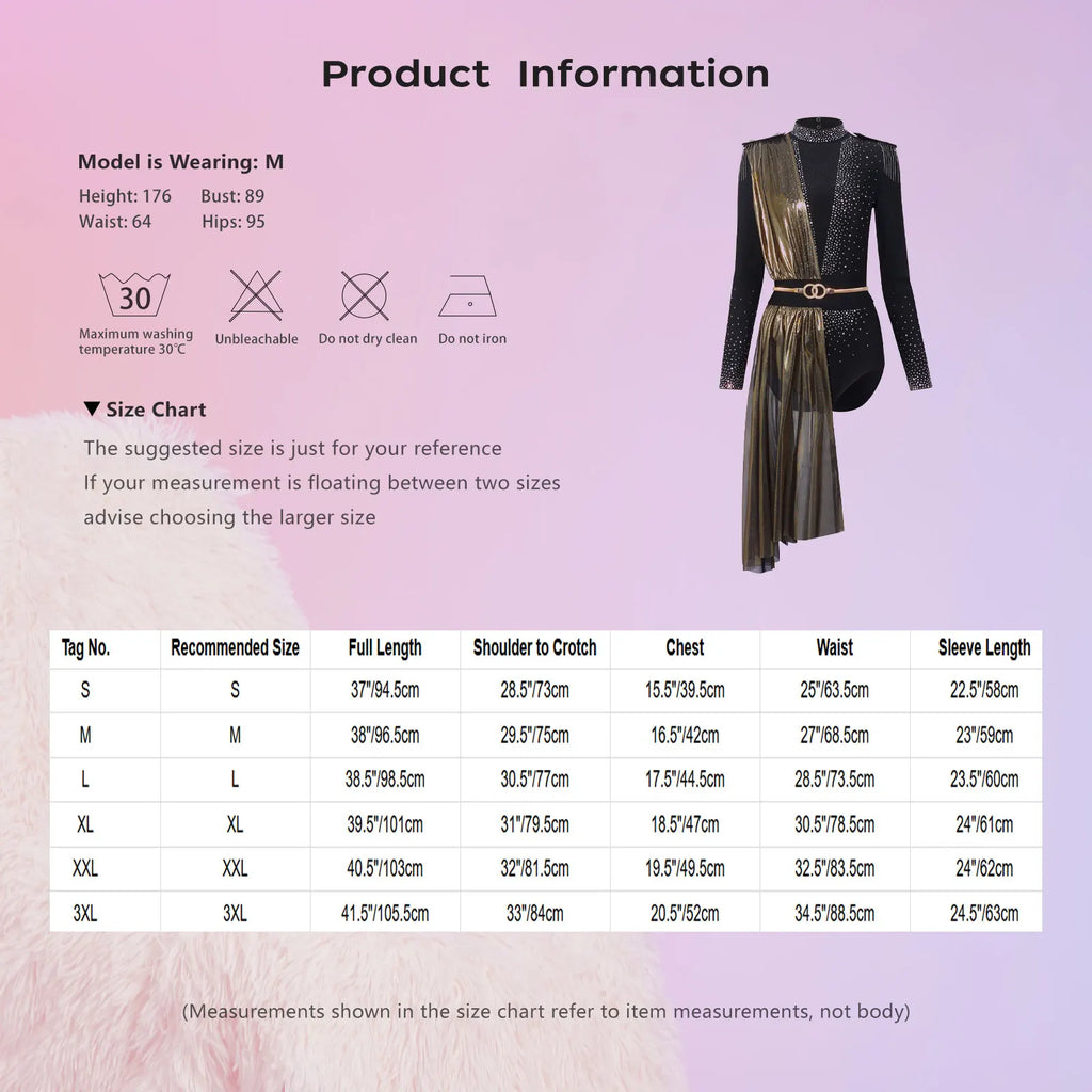Women's Rhinestone Mesh Unitard | Multiple Styles | 20 Designs | S–3XL