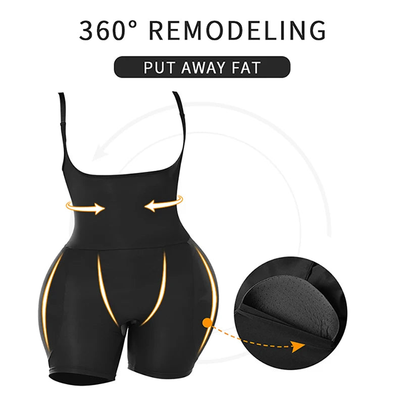 Padded Bodysuit | Butt & Hip Enhancer | Full Body Shaper