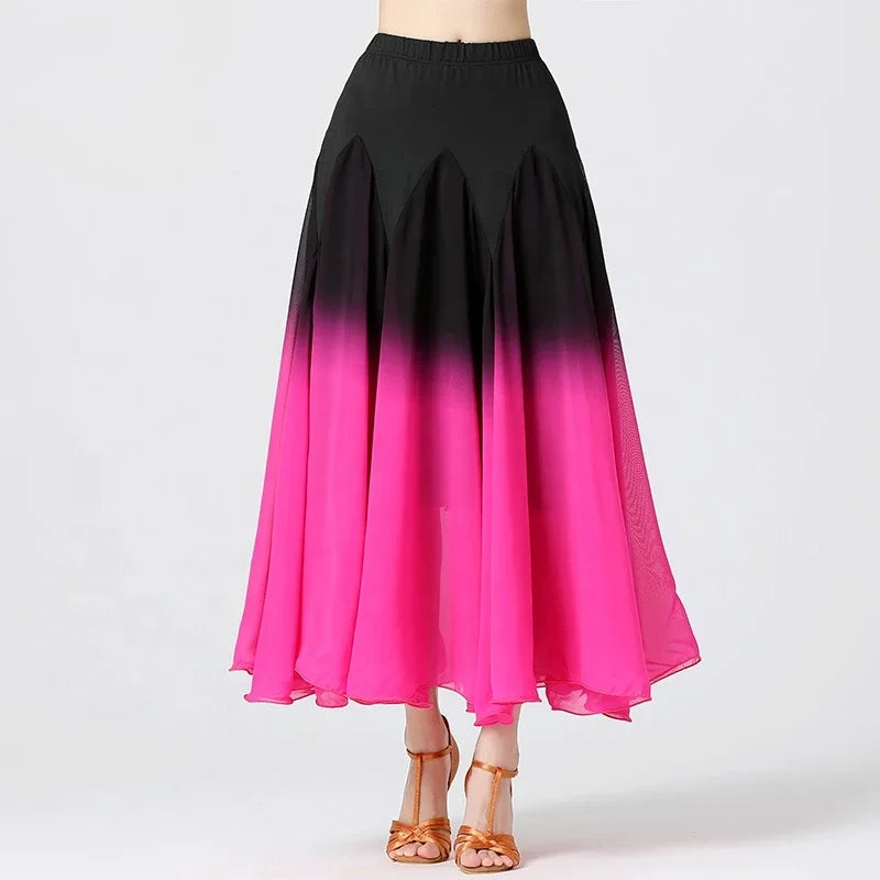 Dance Skirt | Flowing Gradient Hem
