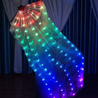LED Fan Veils | Multicolor Silk