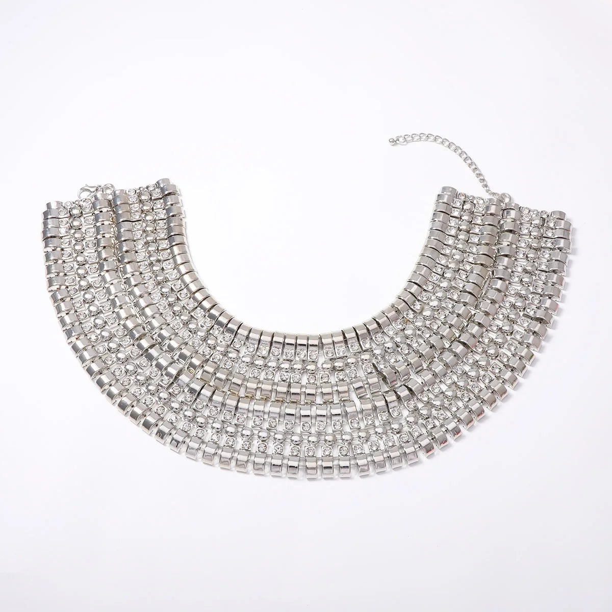 Statement Collar Necklace | Layered Geometric
