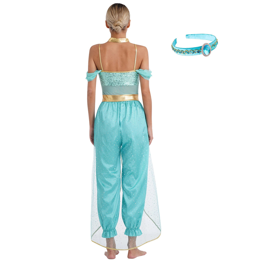 Arabian Princess Costume | Sequin & Tulle