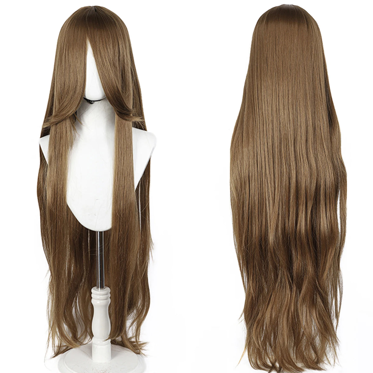 Long Straight Wig | Fringe | 100 cm