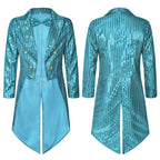 Men's Sequin Tailcoat | Longline Silhouette