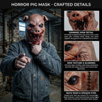 Zombie Pig Mask | Horror Creature