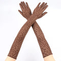 Sheer Lace Opera Gloves | 53 cm