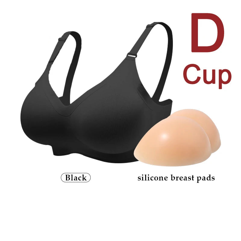 Silicone Breast Form Bra | Drag & Crossdress | B–E Cup