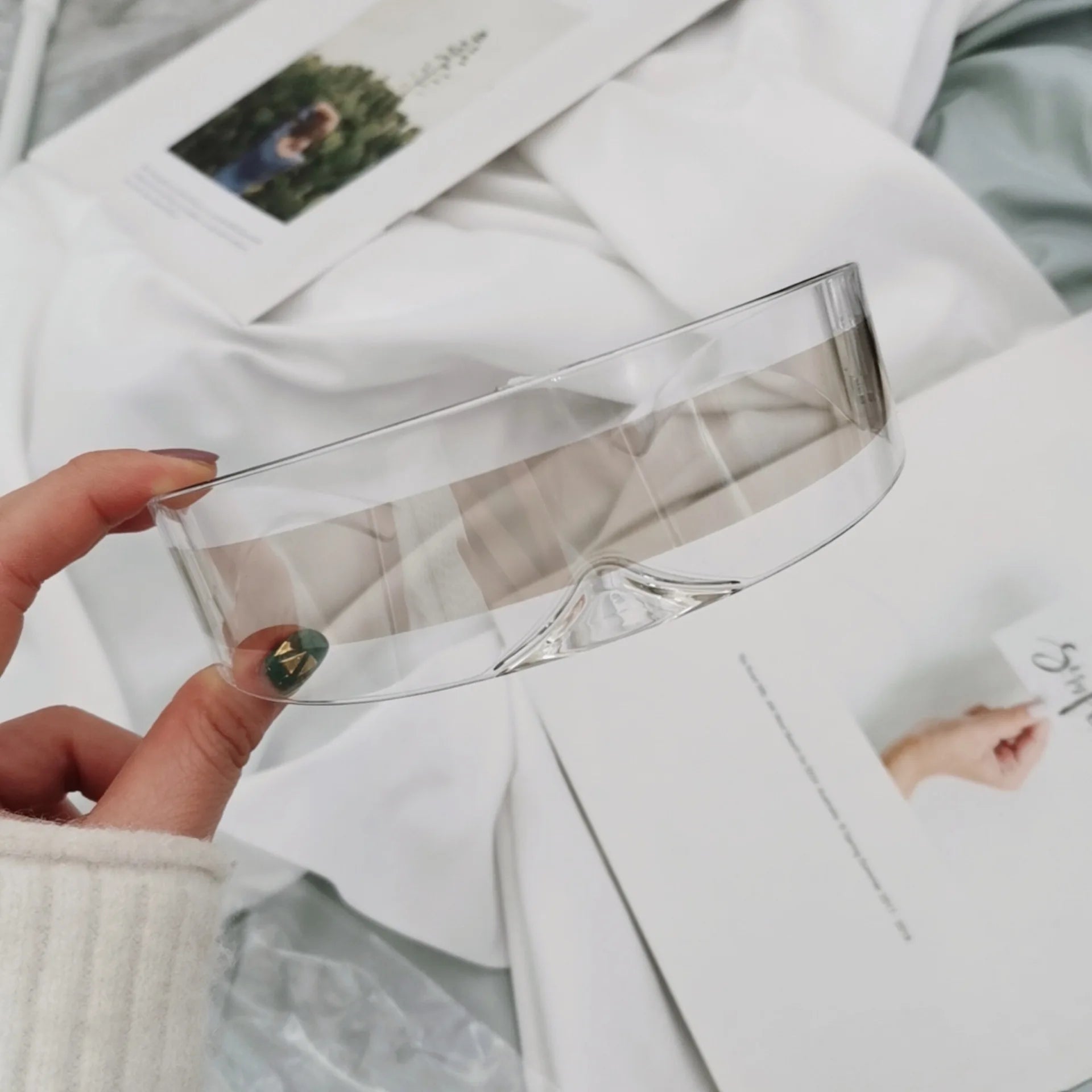 Visor Sunglasses | Futuristic Mirror Lens | Unisex