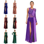 Lyrical Dance Dress | Rhinestone Color Block