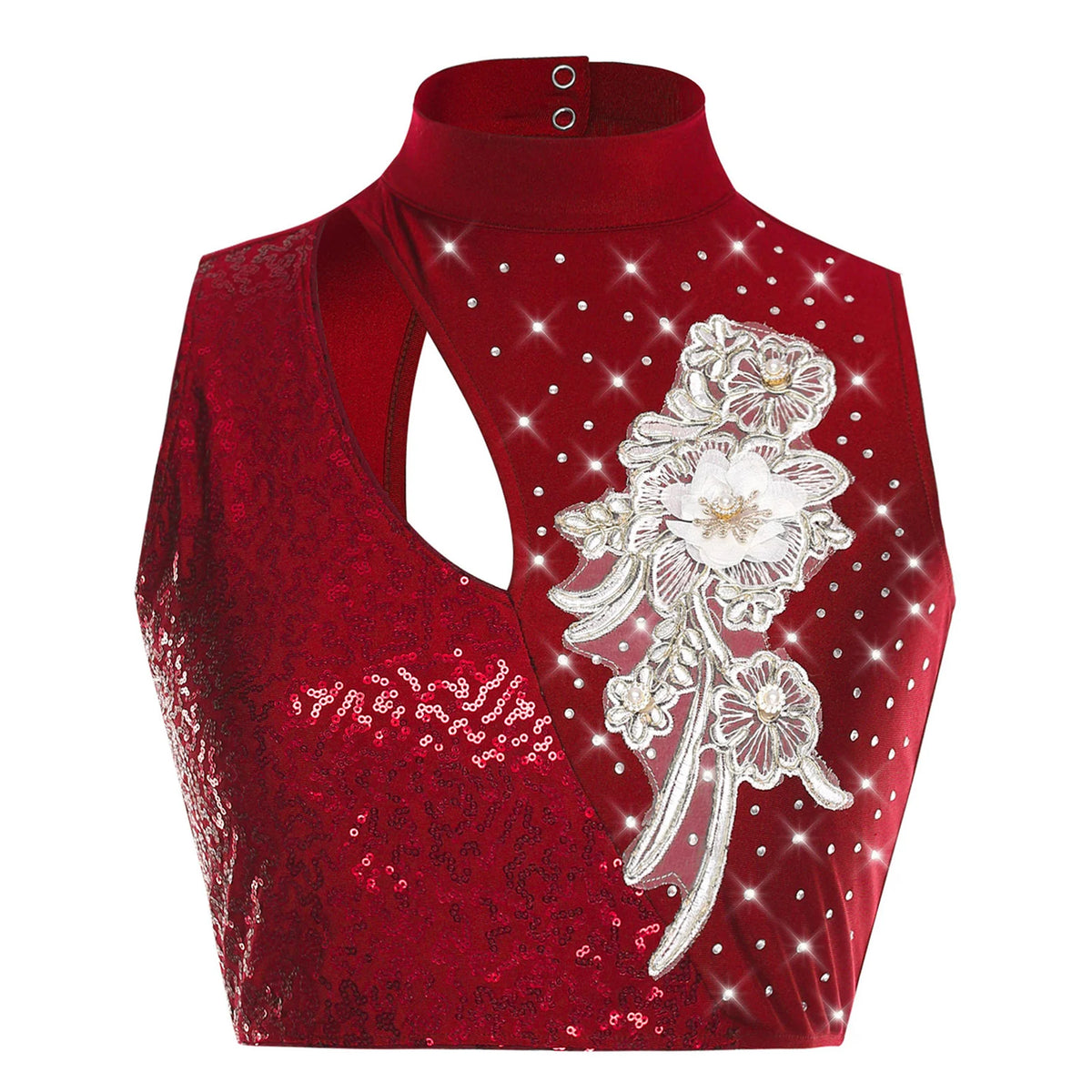 Starlight Floral Appliqué Lyrical Dance Set