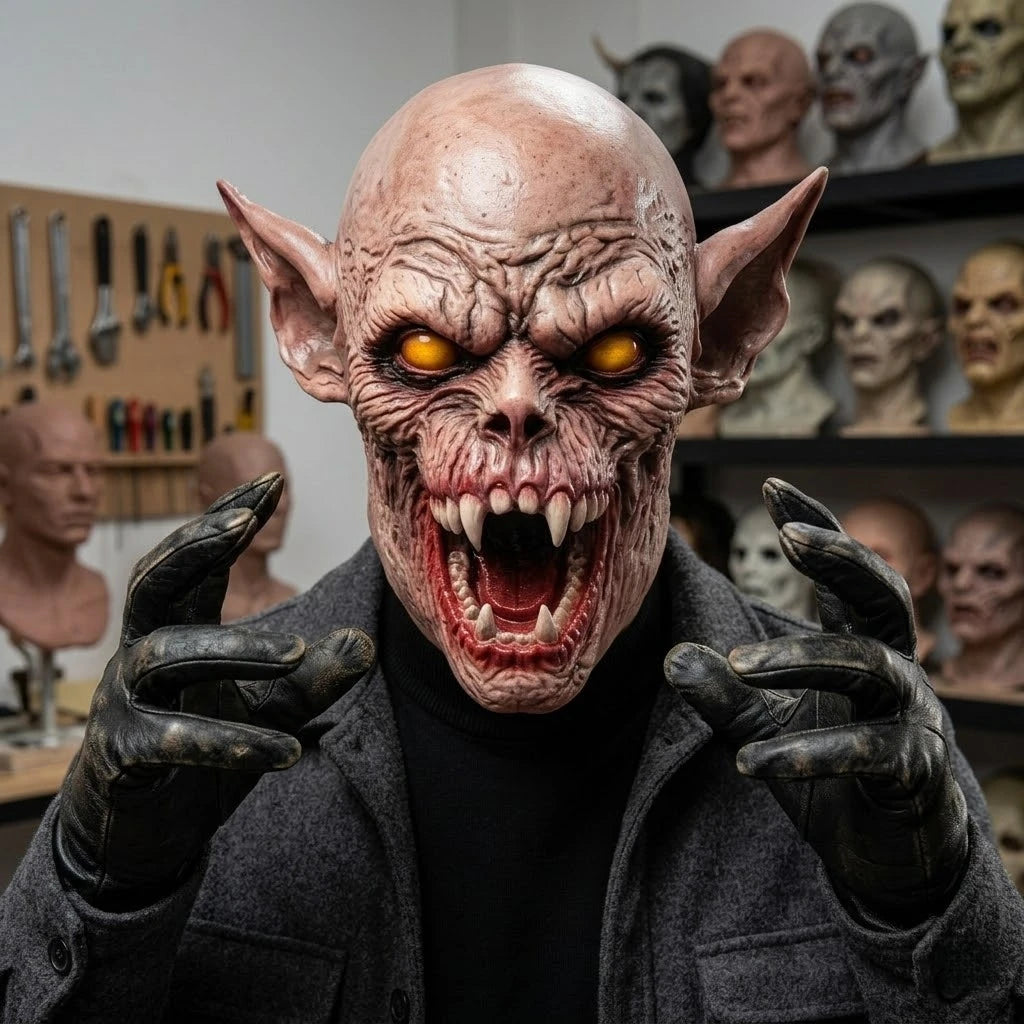 Fanged Ghoul Mask | Open Jaw