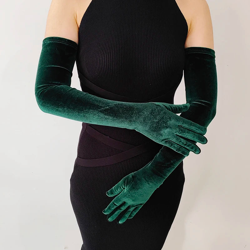 Velvet Opera Gloves | Three Lengths