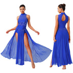 Sequin Lyrical Dance Dress | Mesh & Tulle | Built-In Briefs