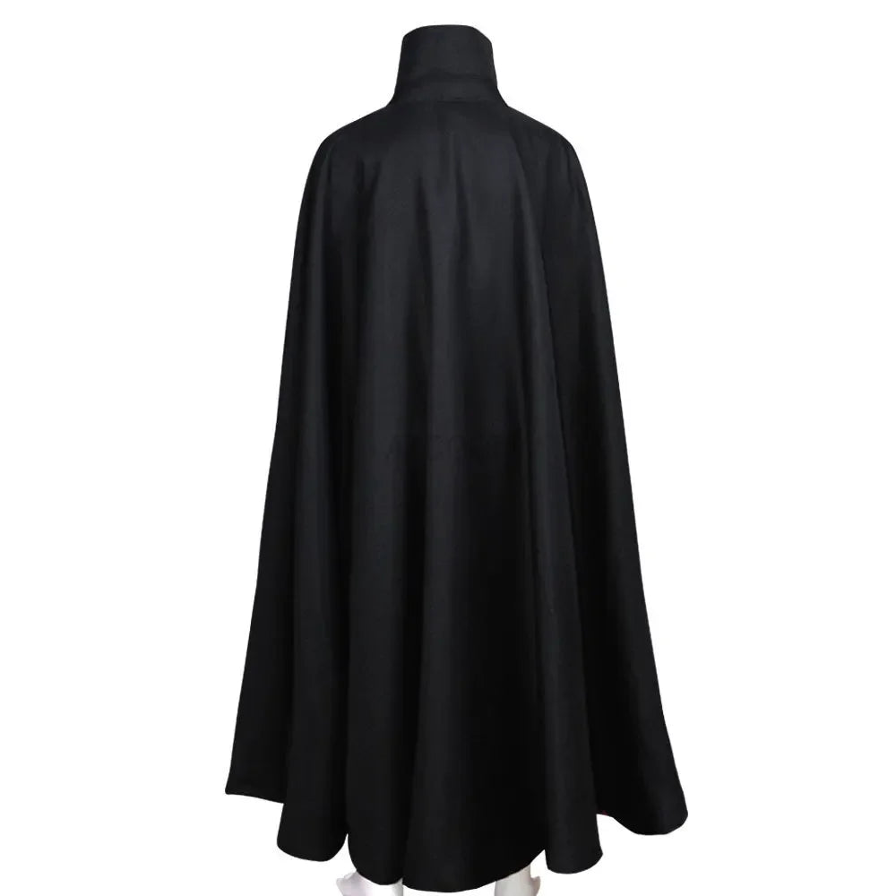 Vampire Cape | Red Lining | Metal Chain Clasp
