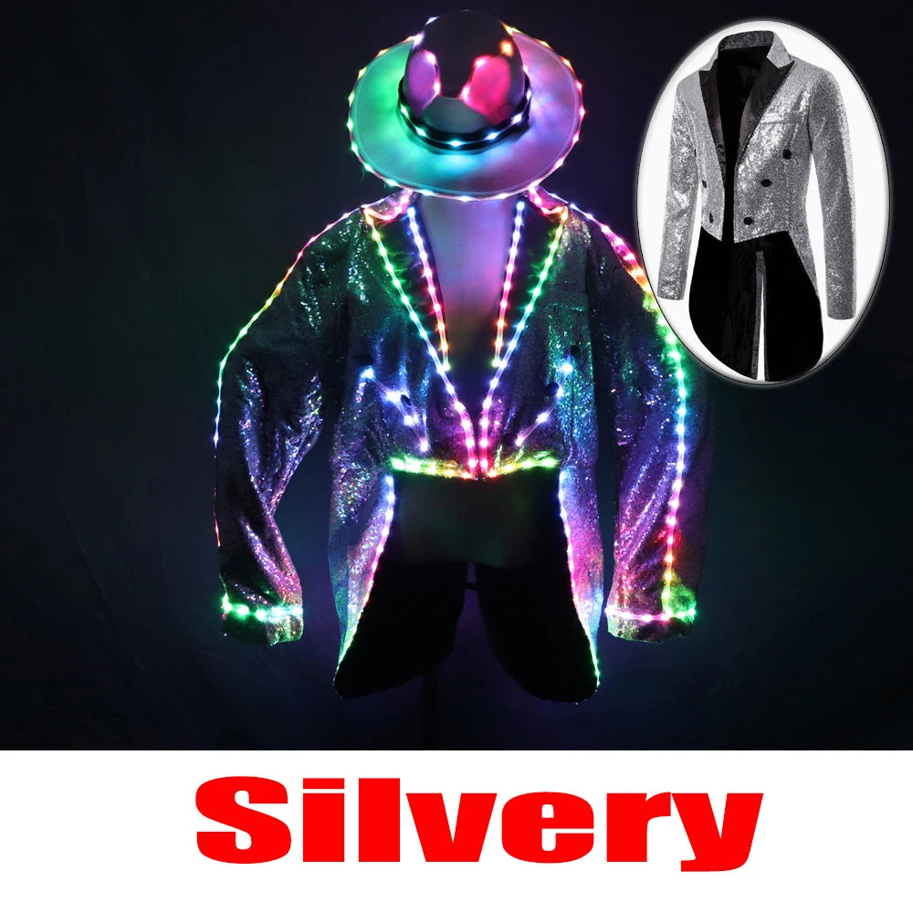 Men’s LED Stage Costume | RGB