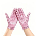 Sequin Dance Gloves | Stage Sparkle
