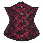 Floral Brocade Underbust Corset | Gothic & Victorian | Waist Cincher
