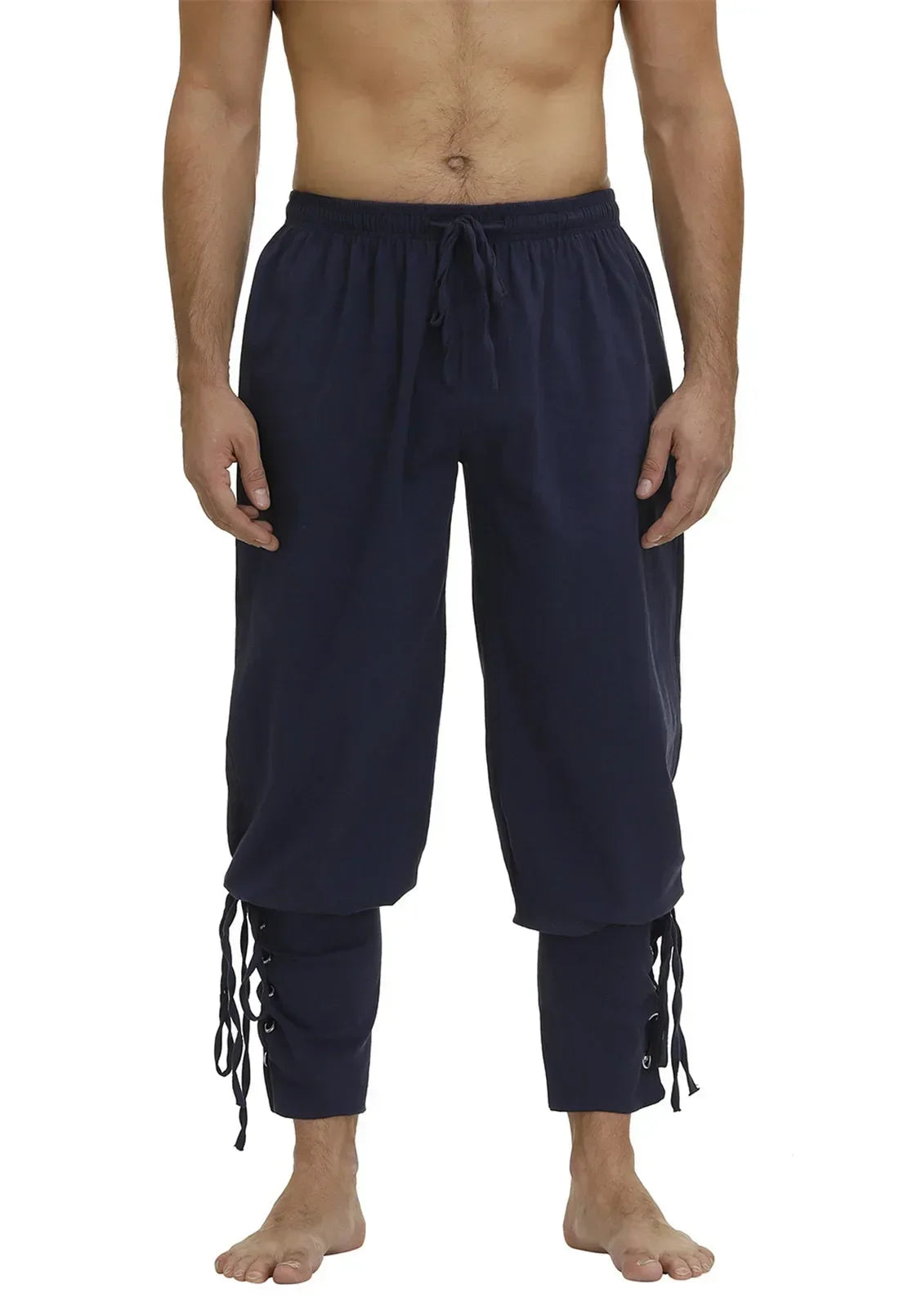 Men’s Pirate Trousers | Lace-Up Legs