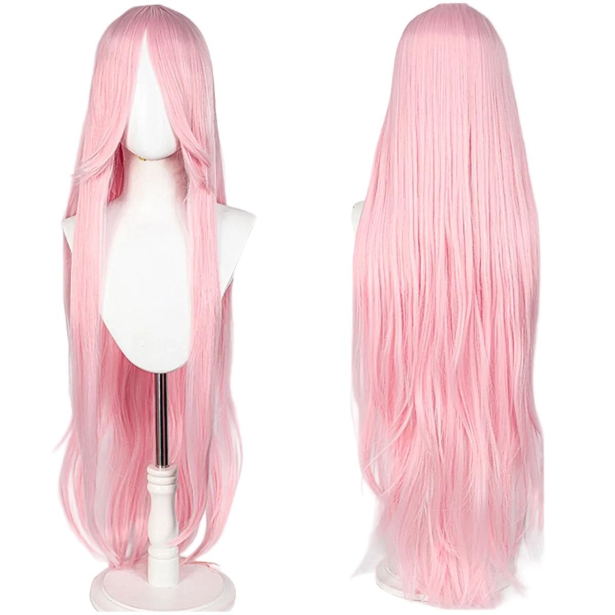 Long Straight Wig | Fringe | 100 cm