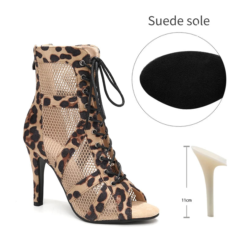 Dance Ankle Boots | Lace-Up | 7–11 cm