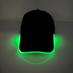 LED EL Wire Baseball Cap | Light-Up Rave Festival Hat