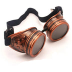 Steampunk Round Goggles | Oversized Punk Sunglasses