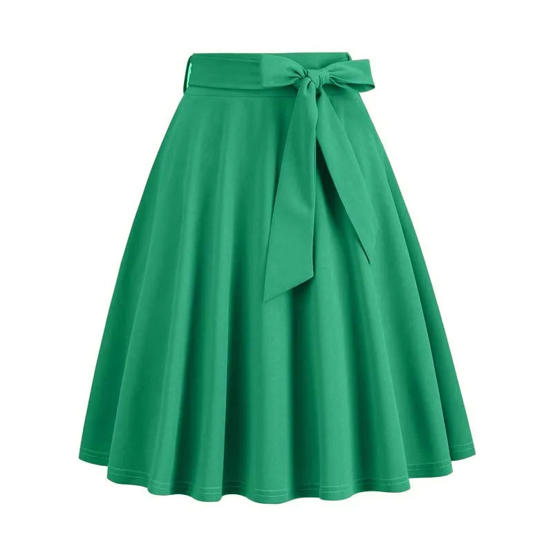 Swing Skirt | A-Line Midi | 50s Retro