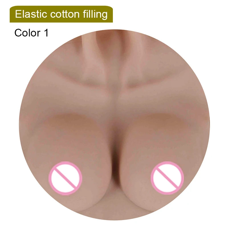 Upgraded Silicone Breast Forms | Realistic Texture | C–Z Cup