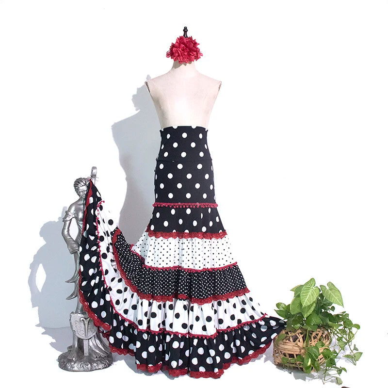 Multi-Tier Flamenco Skirt | Gypsy Ruffle | XXS-6XL