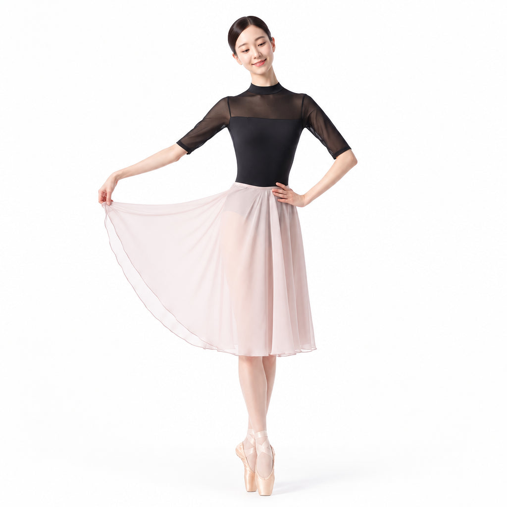 Ballet Skirt | Sheer Flowing Silhouette