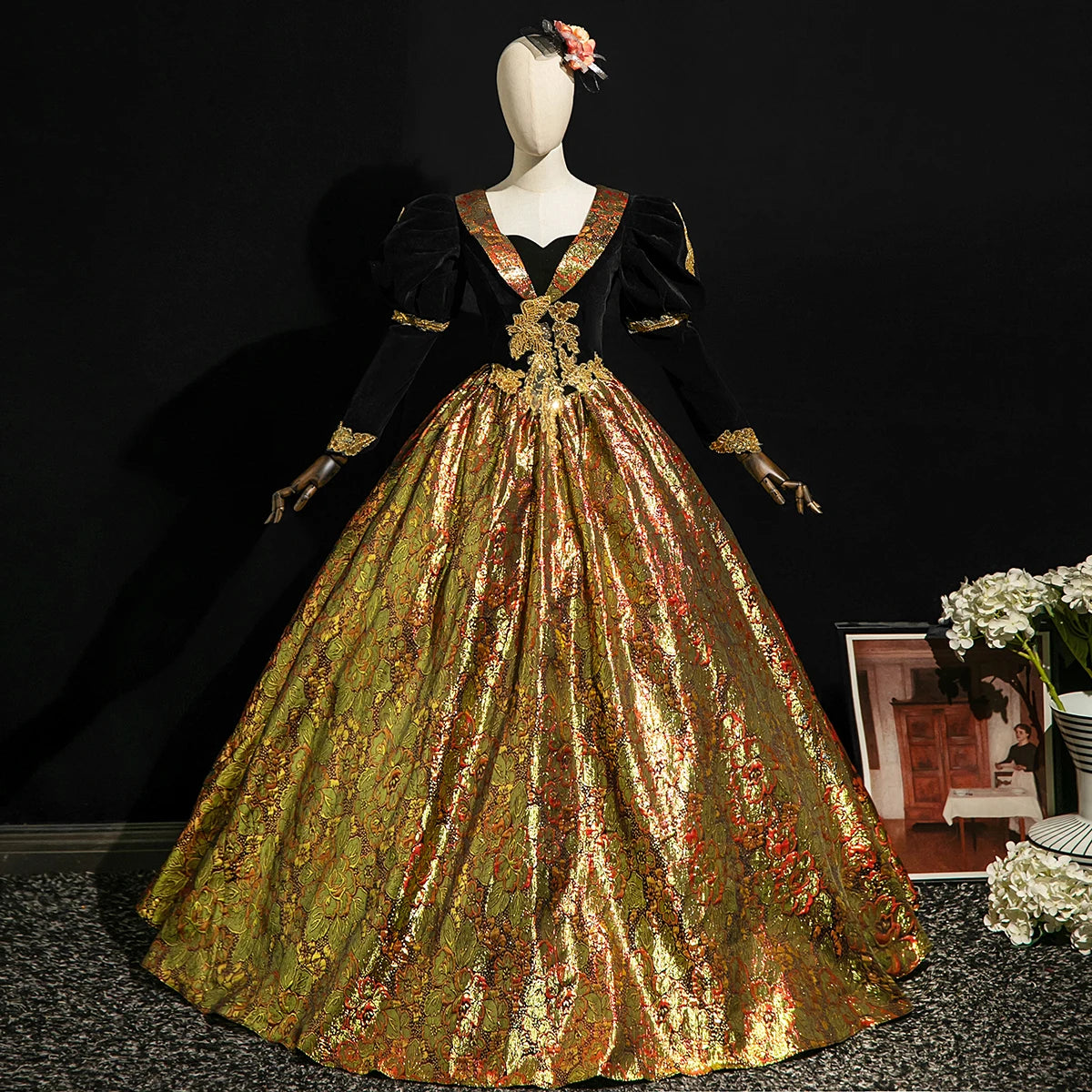 Victorian Ball Gown | Baroque Masquerade Dress