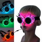 EL Wire Glow Glasses | LED Neon Goggles | 22 Colors