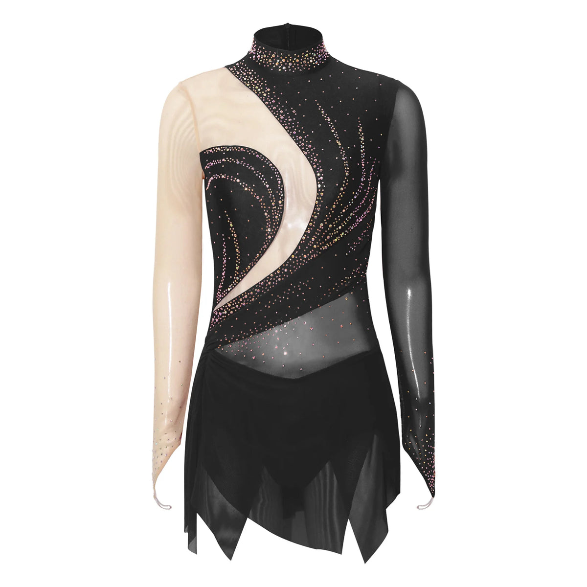 Starlight Rhinestone Dance Leotard Dress