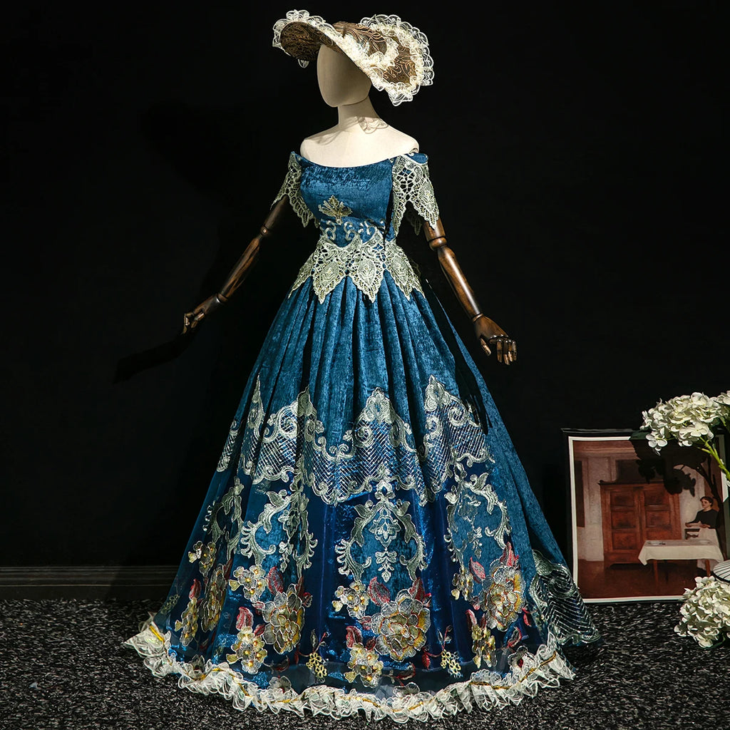 Victorian Ball Gown | Baroque Masquerade Dress