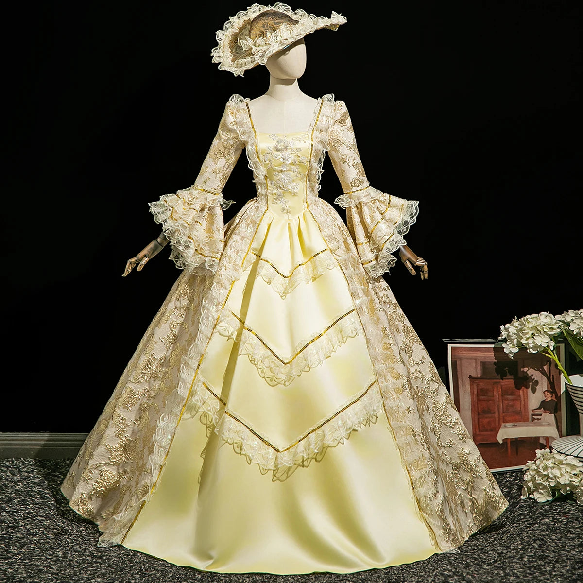 Victorian Ball Gown | Baroque Masquerade Dress
