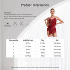 Rhinestone Tassel Latin Leotard | Halter Neck | Backless | Fringe Skirt