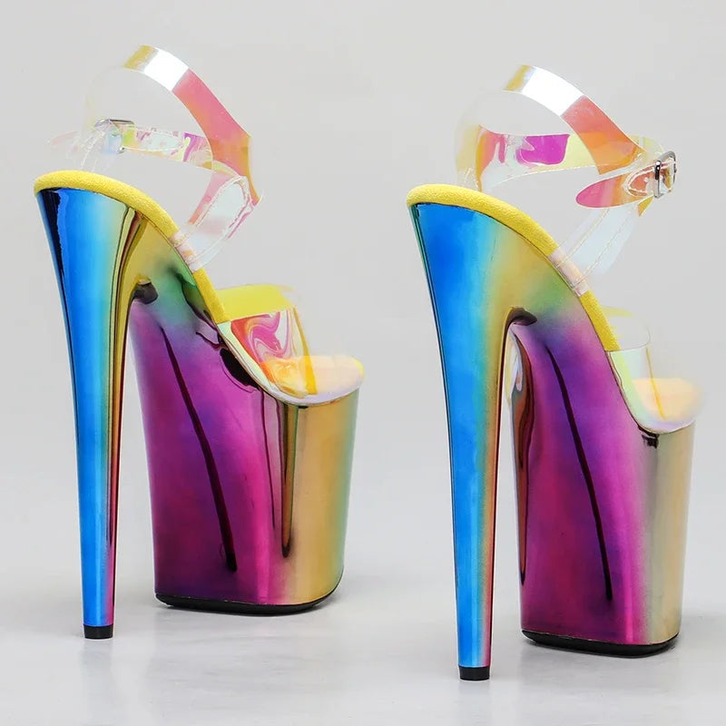 8-Inch Platform Sandals - High Heel Performance Shoes