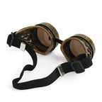 Steampunk Cyber Goggles | Vintage Welding Goggle | 4 Lens Colors