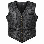 Steampunk Waistcoat | Faux Leather Look
