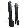Thigh-High Platform Boots - 23cm Pole Dance Heels
