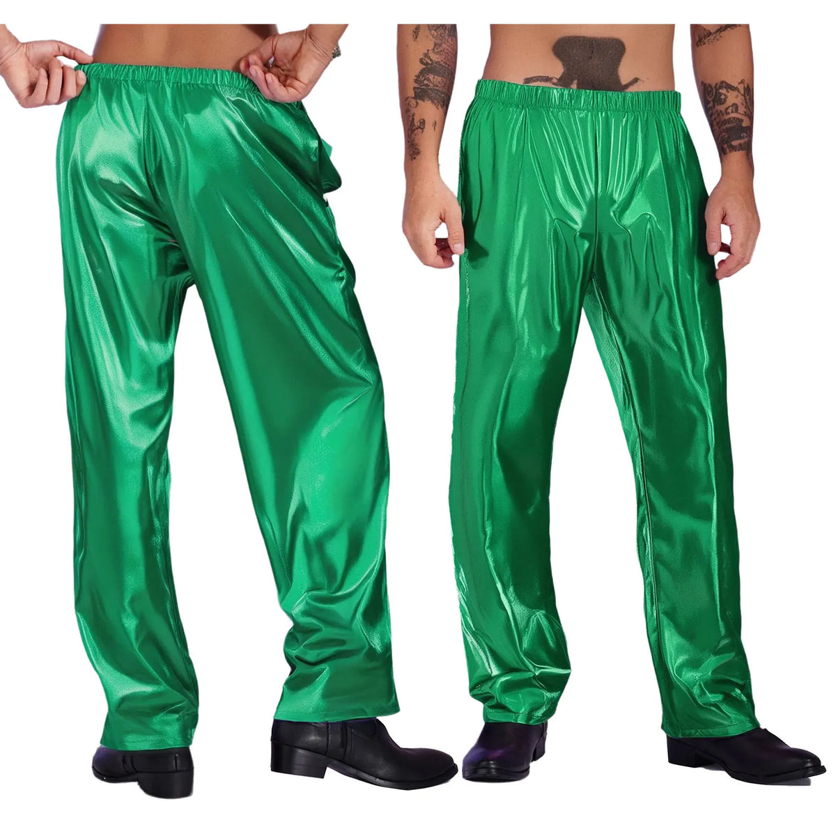Men’s Metallic Dance Pants | Relaxed Fit